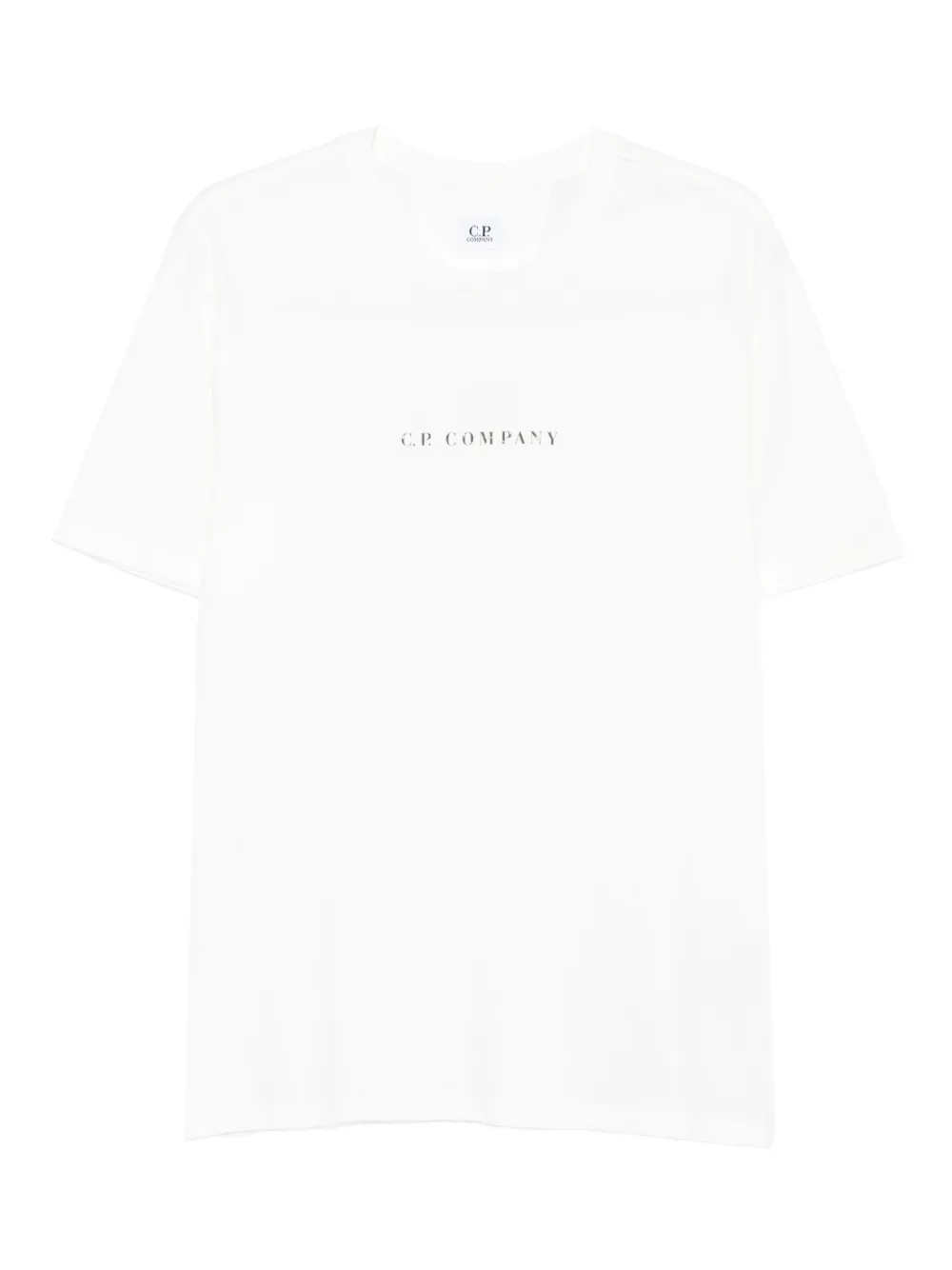 C.P. Company logo-print cotton T-shirt | White | Image 1