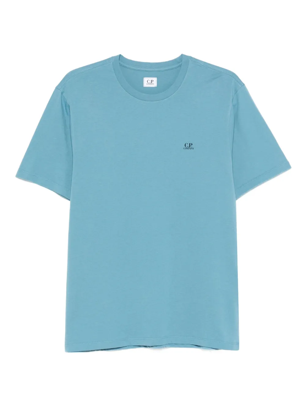 C.P. Company logo-print cotton T-shirt | Blue | Image 1