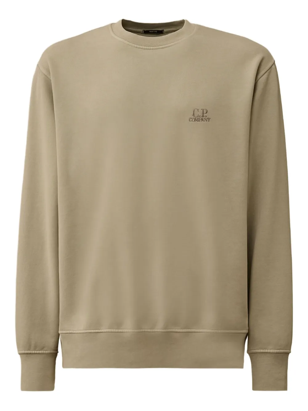 C.P. Company logo-embroidered sweatshirt | Neutrals | Image 1