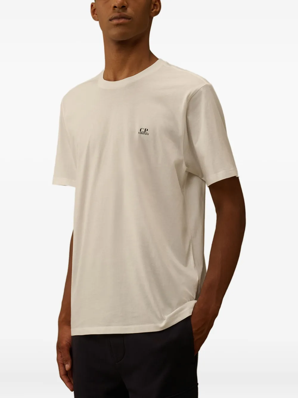 C.P. Company goggle-detail T-shirt Beige
