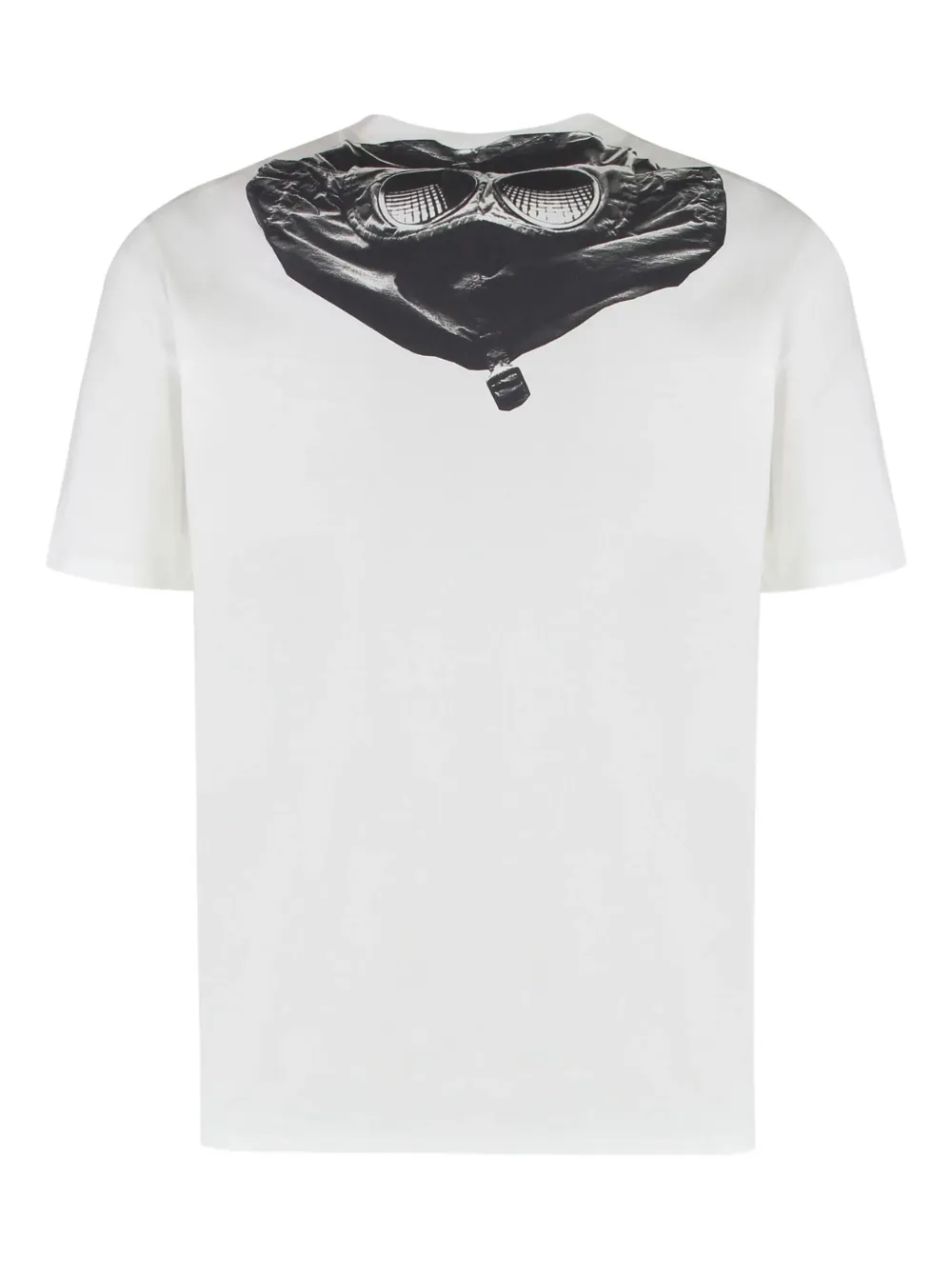 C.P. Company T-shirt met goggle detail Wit