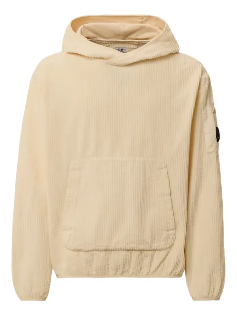 C.P. Company logo-detail hoodie