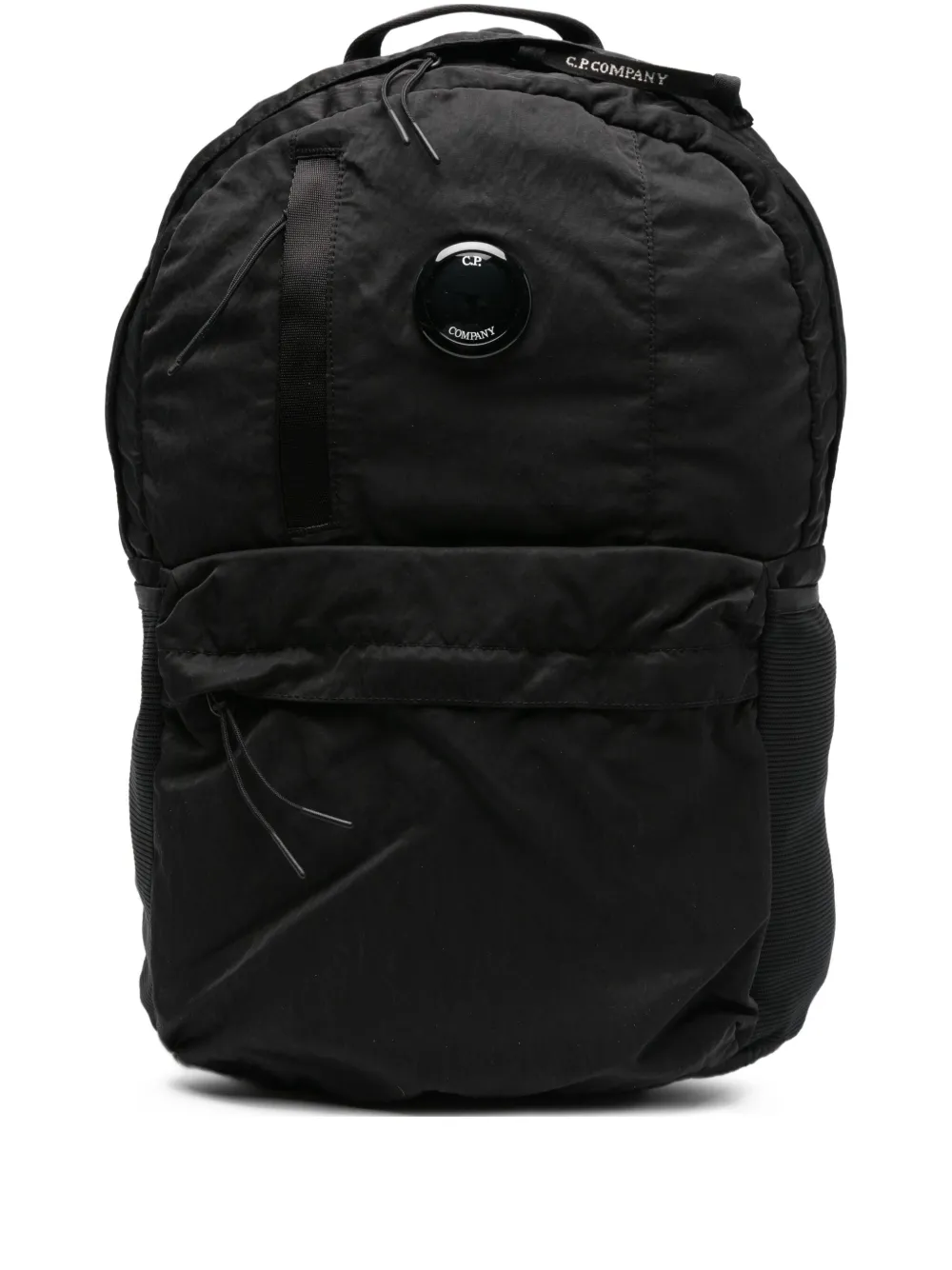 C.P. Company lens-detail backpack Zwart