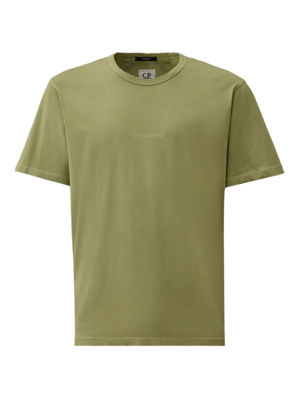 C.P. Company logo-print cotton T-shirt Groen