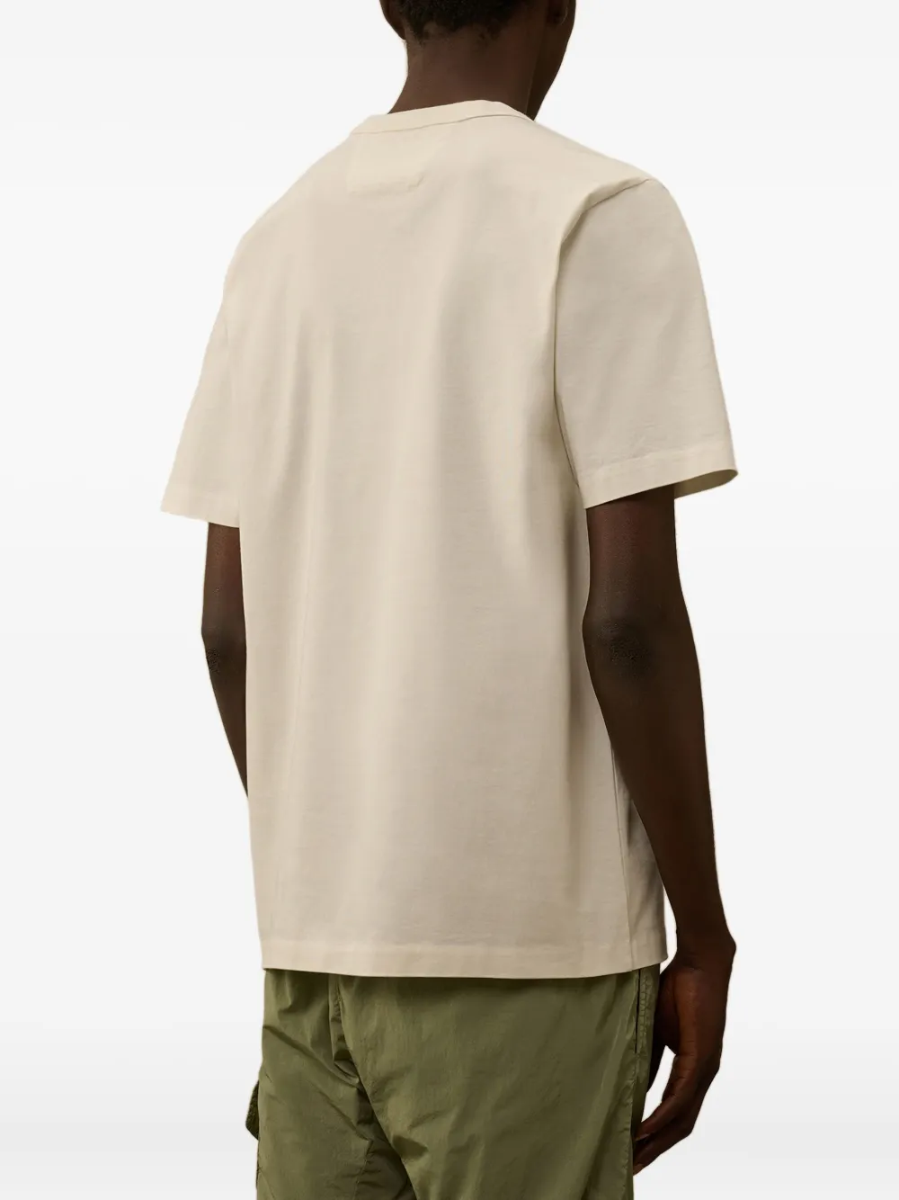 C.P. Company logo-print T-shirt Wit