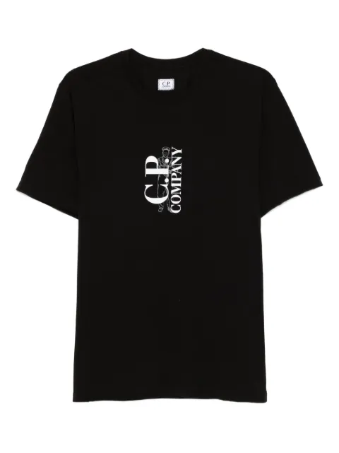 C.P. Company playera de algodón con logo estampado