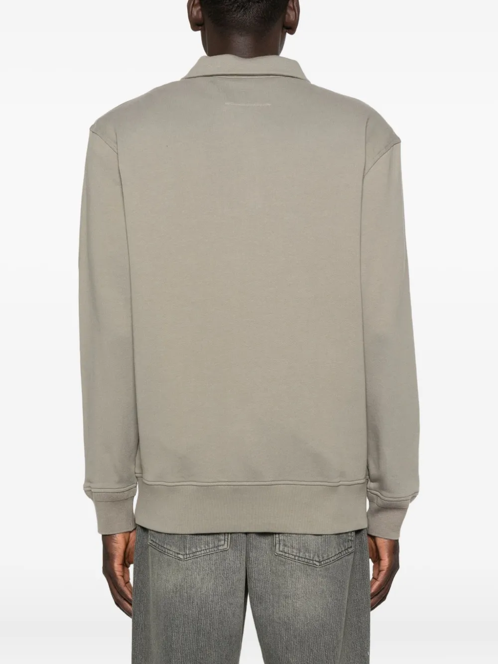 C.p. Company Zip-up Sweatshirt In Gray