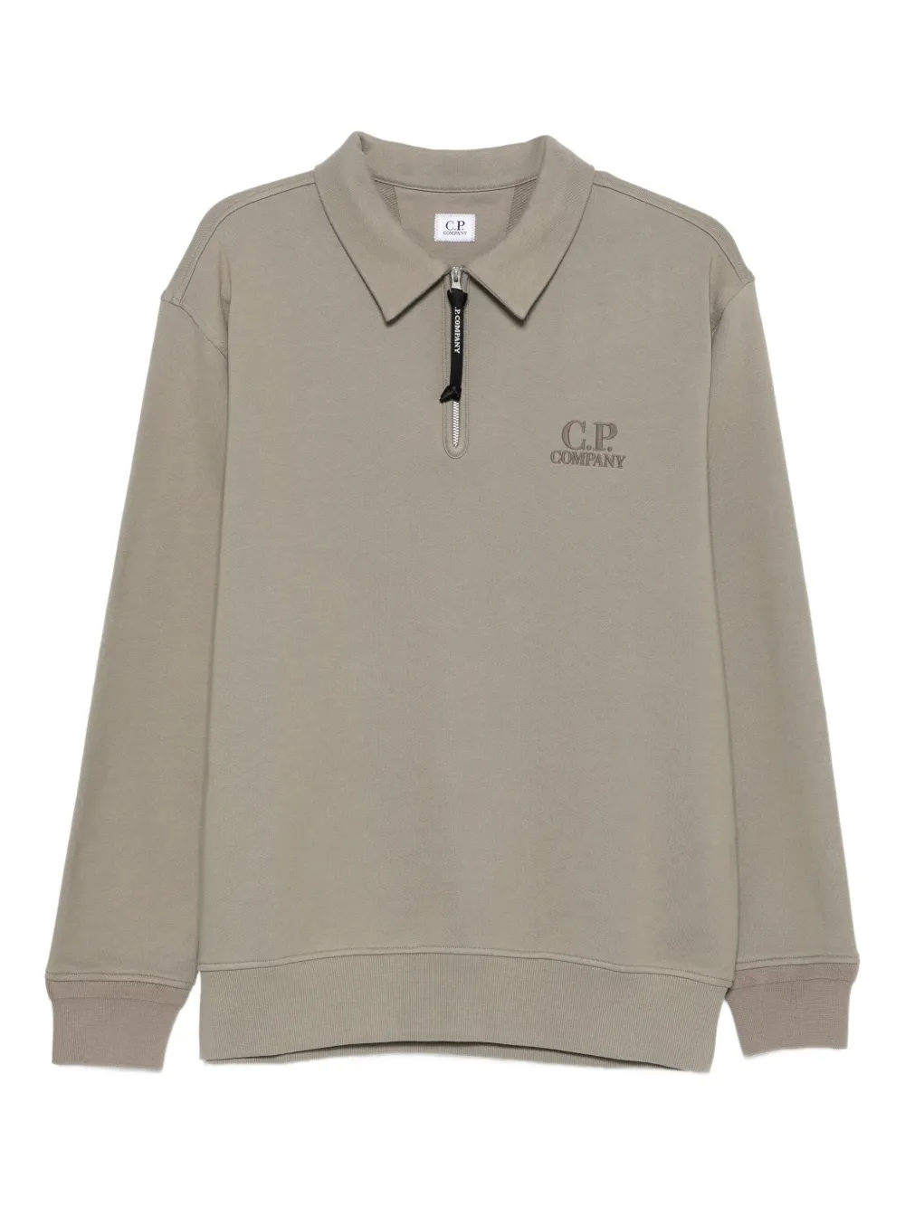 C.p. Company Zip-up Sweatshirt In Gray