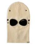 C.P. Company goggle-detail balaclava - White