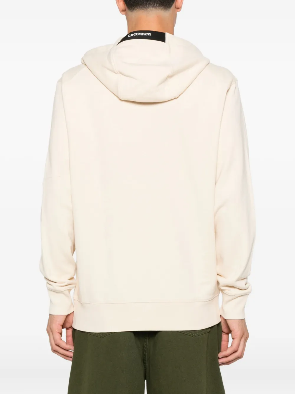 C.P. Company Hoodie met logoprint Beige