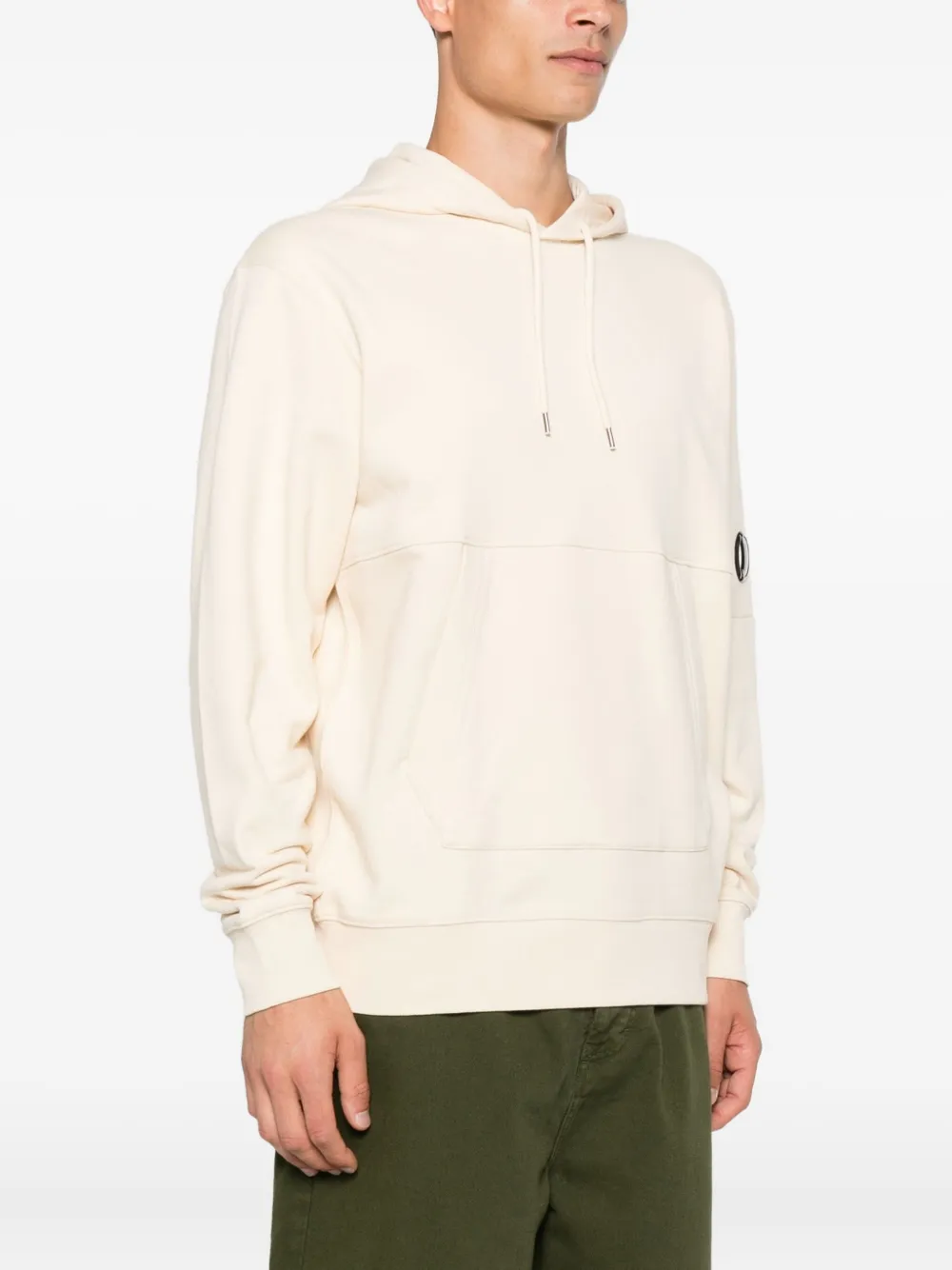 C.P. Company Hoodie met logoprint Beige