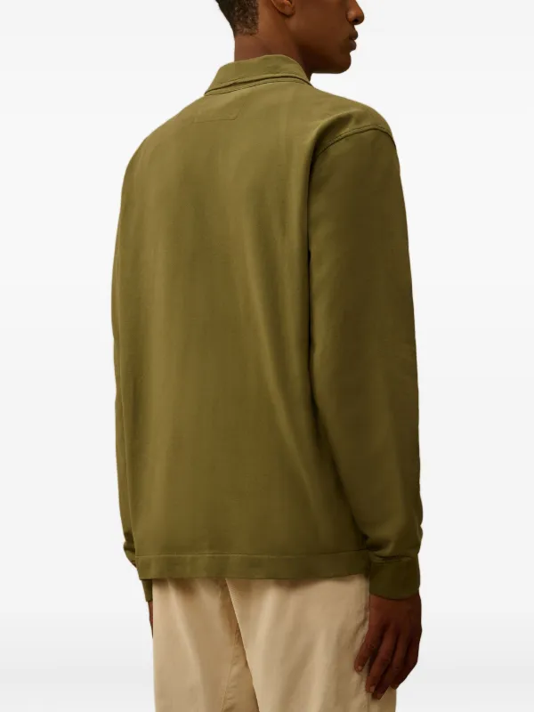 C.P. Company ジップポケット オーバーシャツ | グリーン | FARFETCH JP