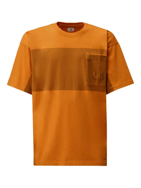 C.P. Company pocket-panel stripe T-shirt