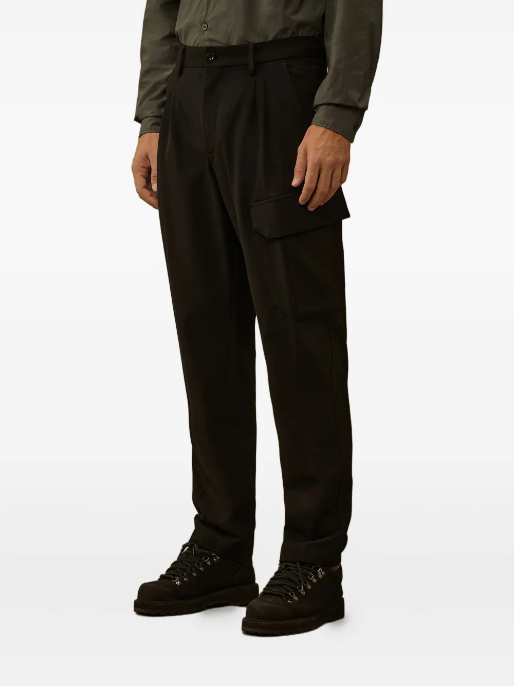 C.P. Company Cargo plooibroek Zwart