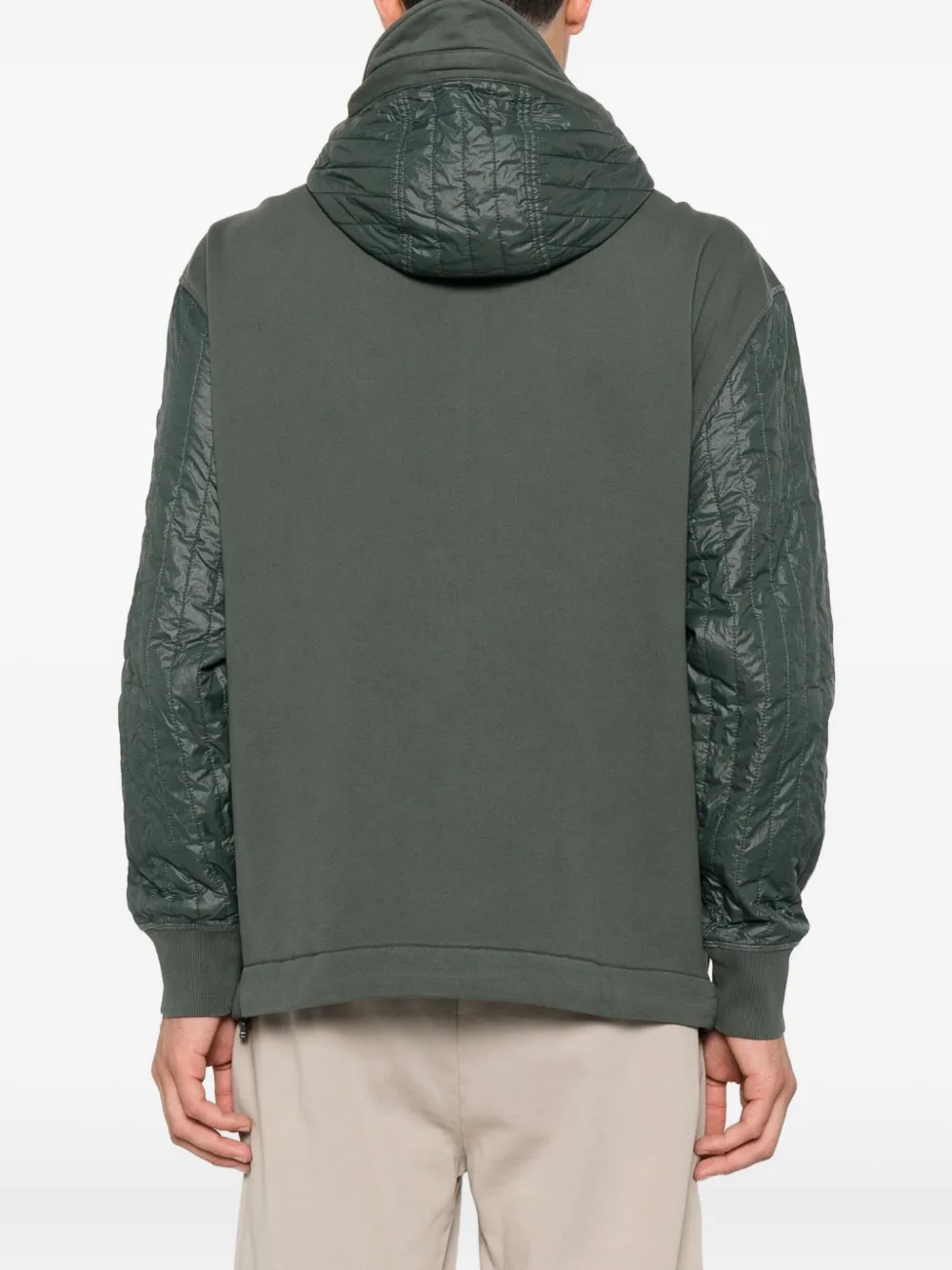 C.P. Company Jack met capuchon en rits Grijs