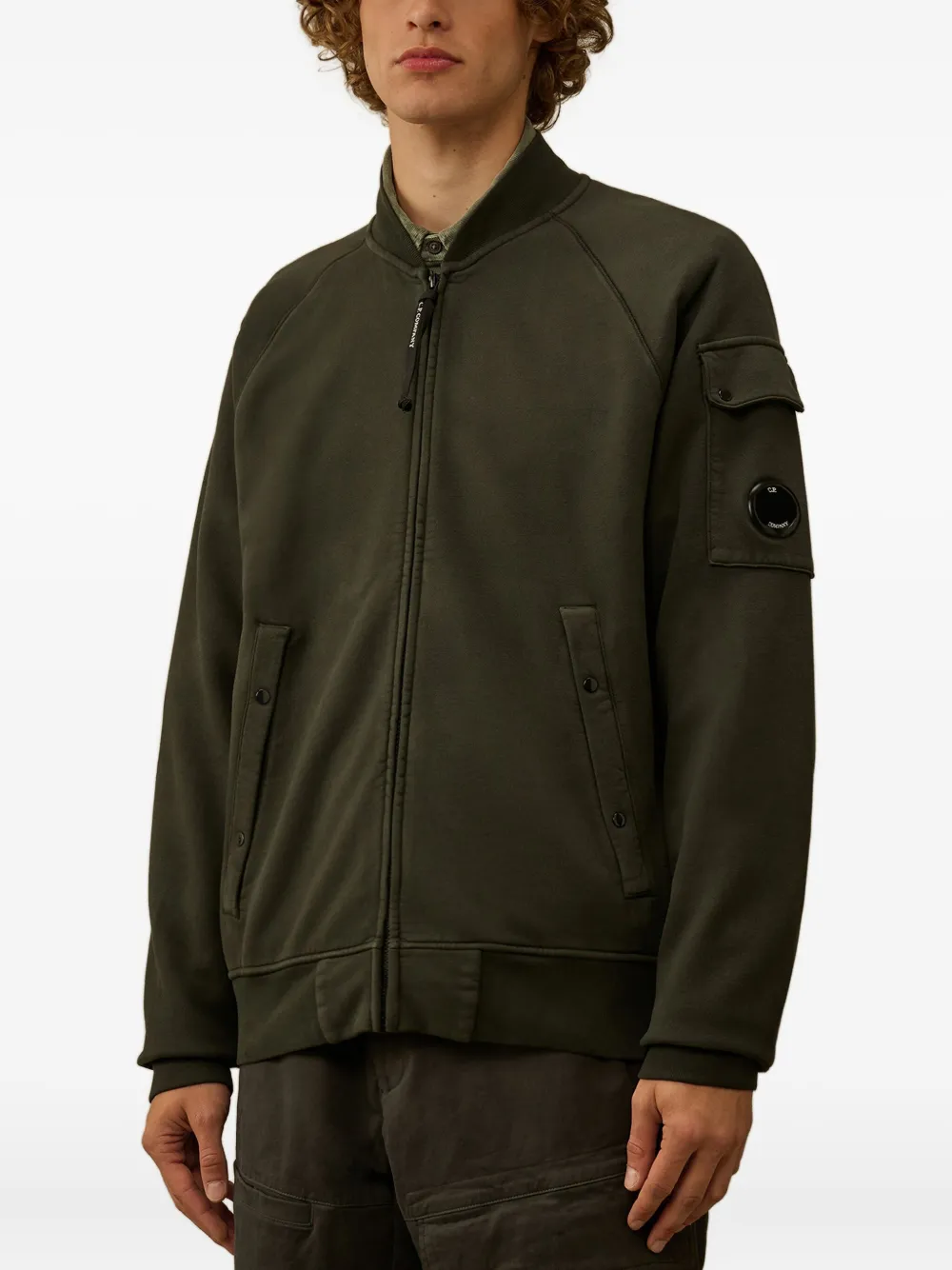 C.P. Company pocket-detailed jacket Groen