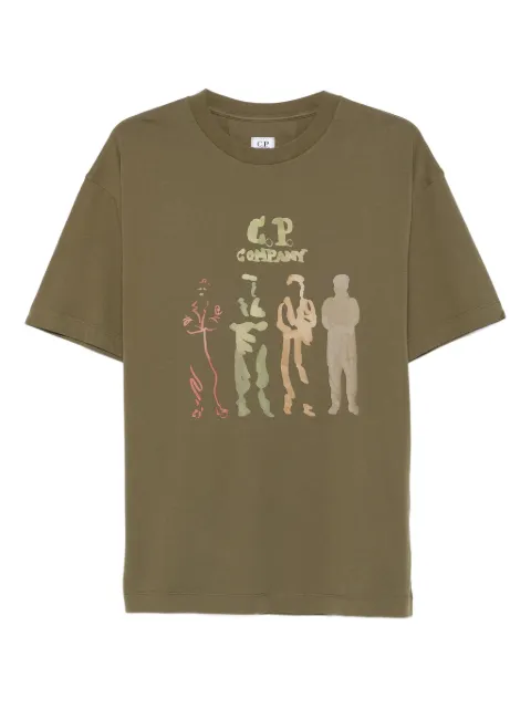 C.P. Company T-Shirt mit Logo-Print