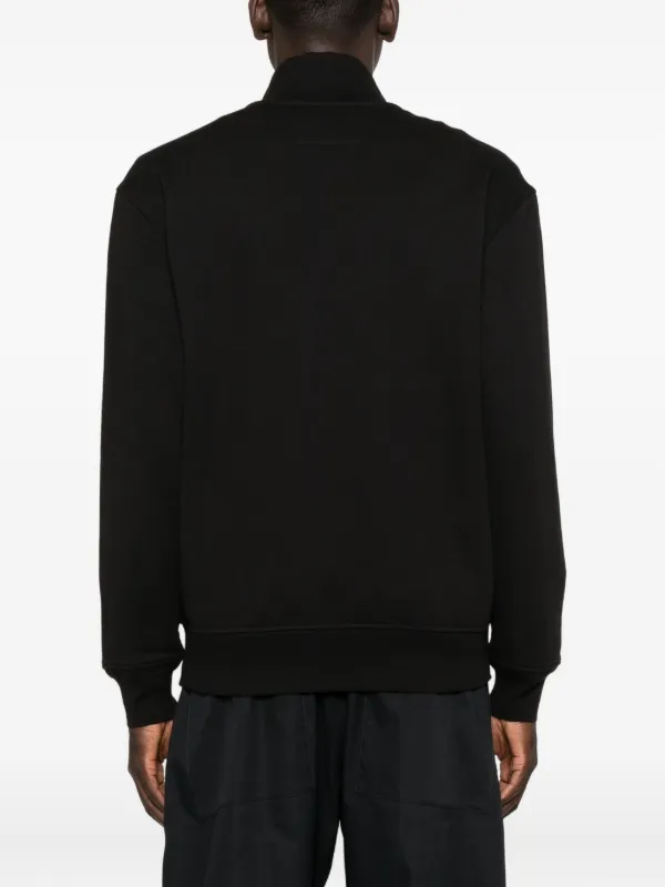 C.P. Company ジップアップ スウェットシャツ | ブラック | FARFETCH JP