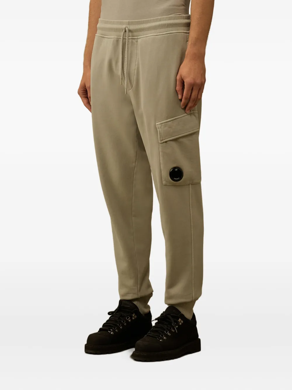 C.P. Company cargo drawstring track pants Grijs