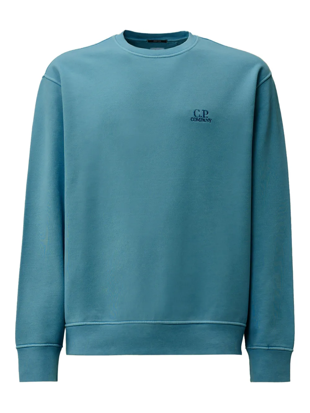 C.P. Company embroidered crew-neck sweatshirt | Blue | Image 1