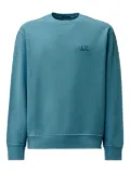 C.P. Company embroidered crew-neck sweatshirt - Blue