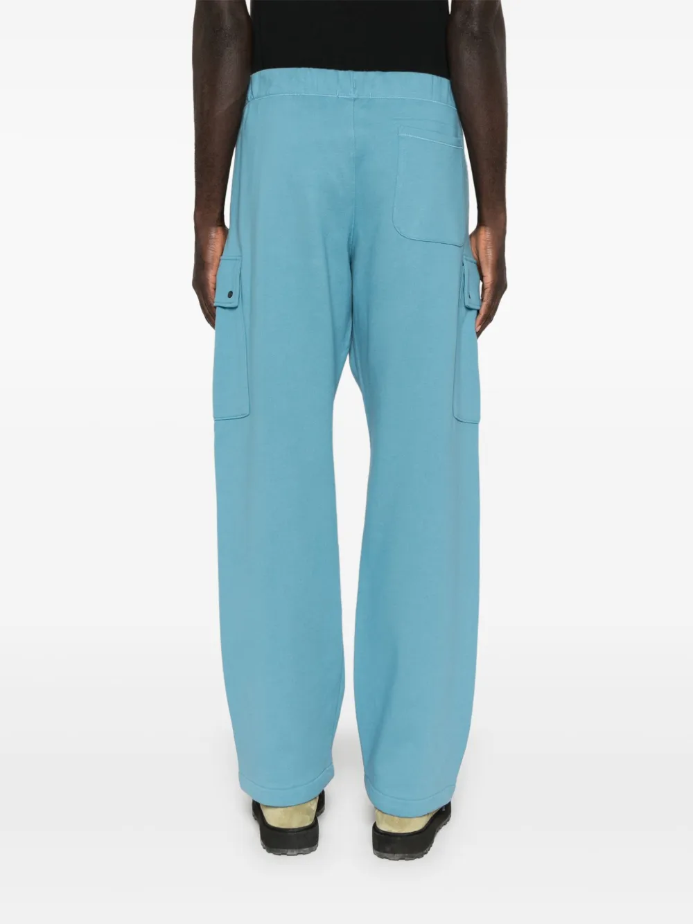 C.P. Company Broek met cargo zak Blauw