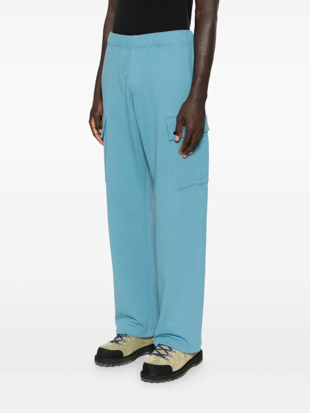 C.P. Company Broek met cargo zak Blauw