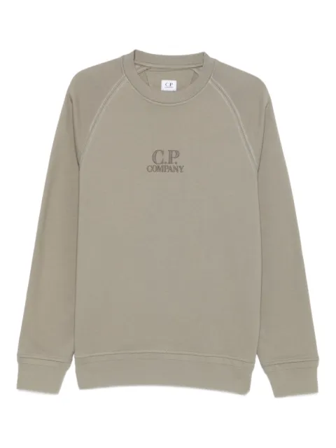 C.P. Company sudadera con logo bordado