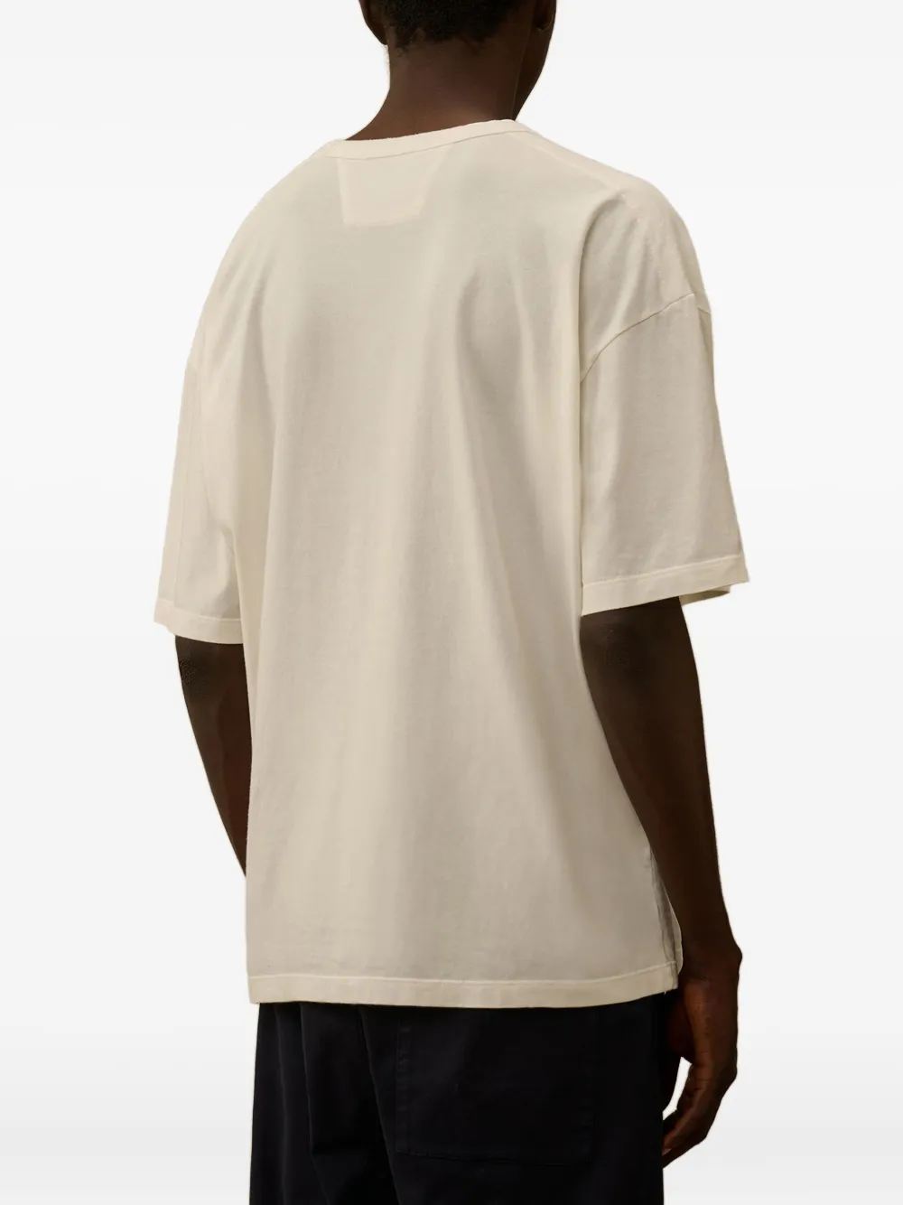 C.P. Company embroidered-pocket T-shirt Wit