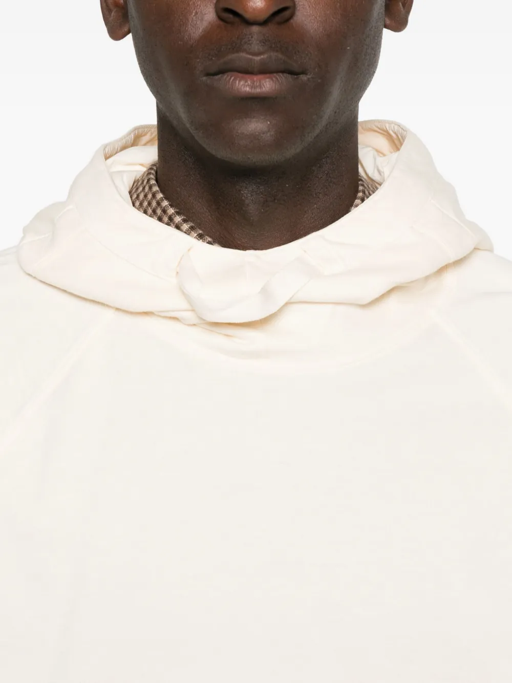 C.P. Company Hoodie met Lens-detail Beige