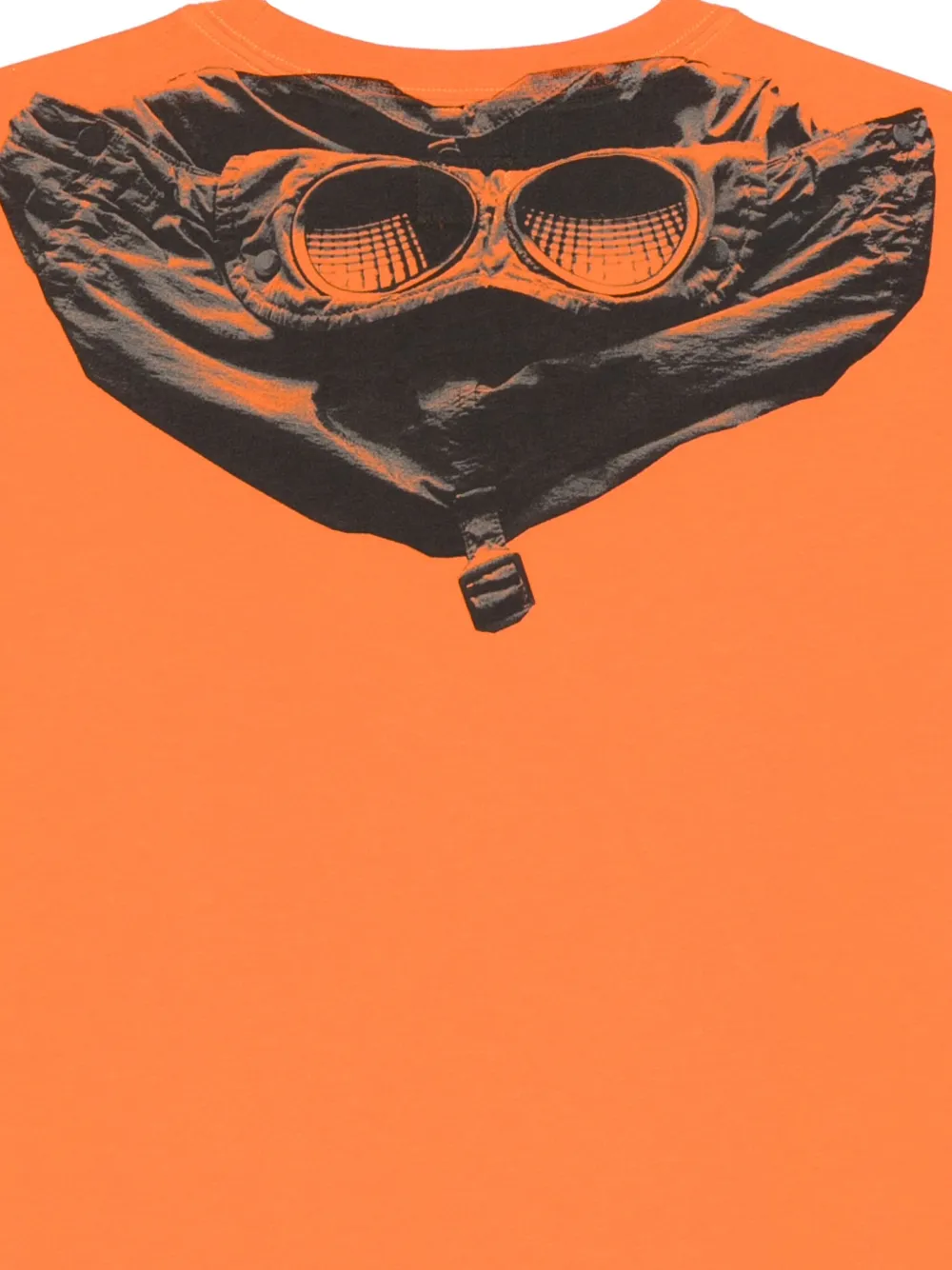 C.P. Company Katoenen T-shirt met logoprint Oranje