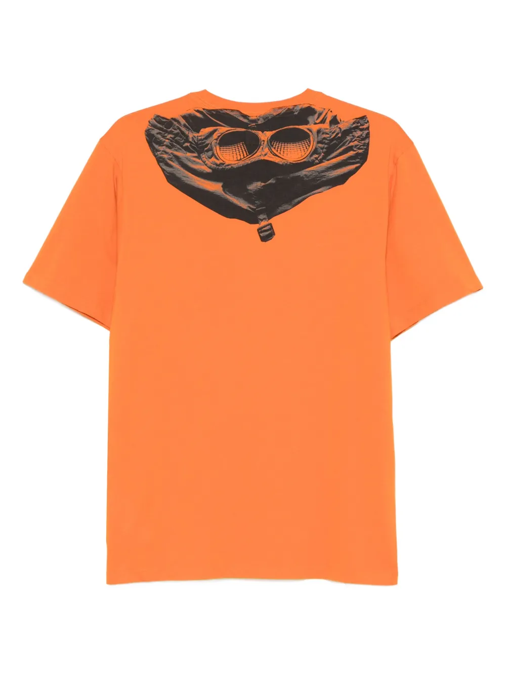C.P. Company Katoenen T-shirt met logoprint - Oranje