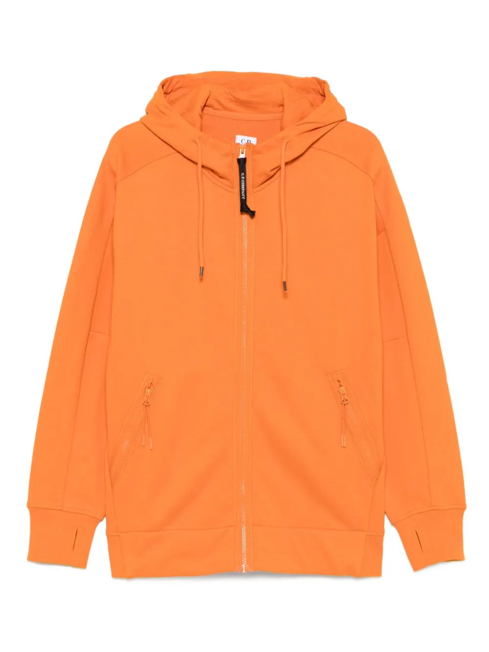 C.P. Company zip-up hoodie | Orange | Image 1