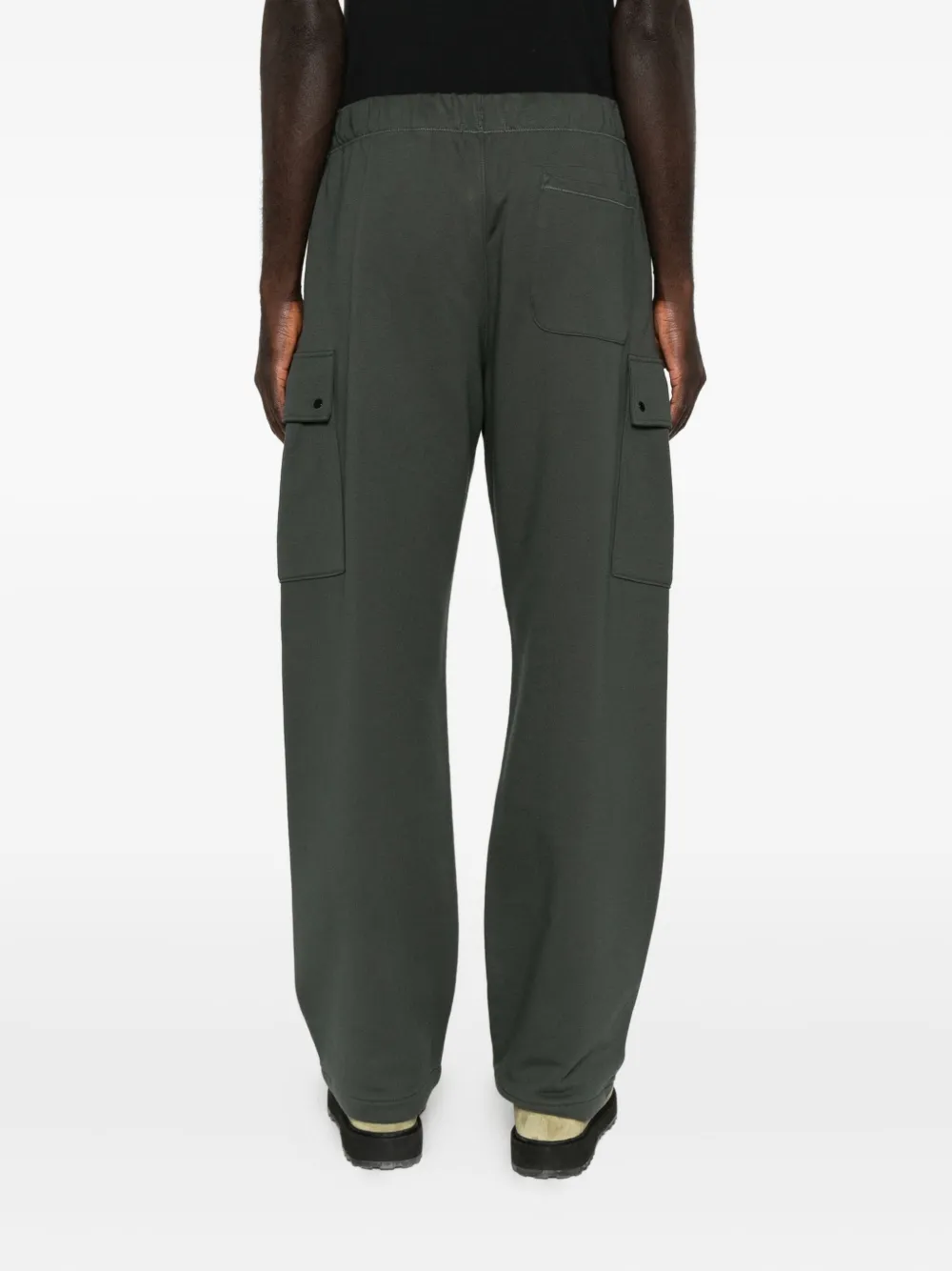 C.p. Company Sweatpants Cargo Pant In Diagonal Raised Fleece Clothing In Gray