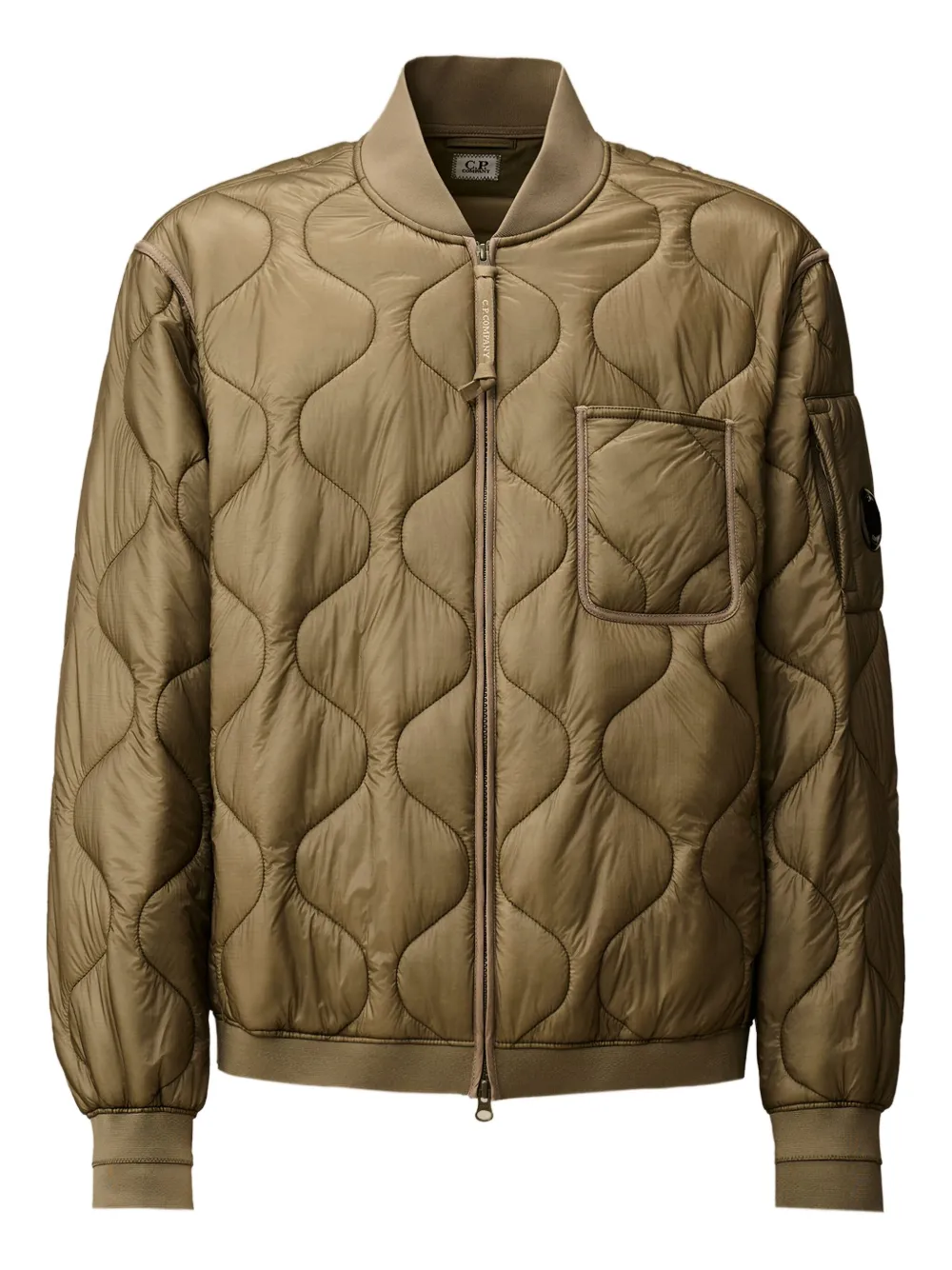 C.P. Company Gewatteerd bomberjack Beige