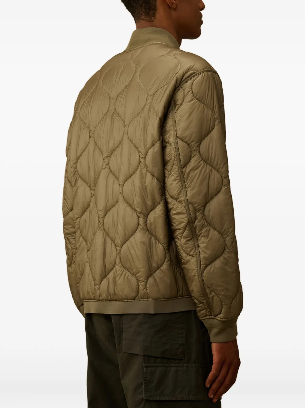 C.P. Company Gewatteerd bomberjack Beige