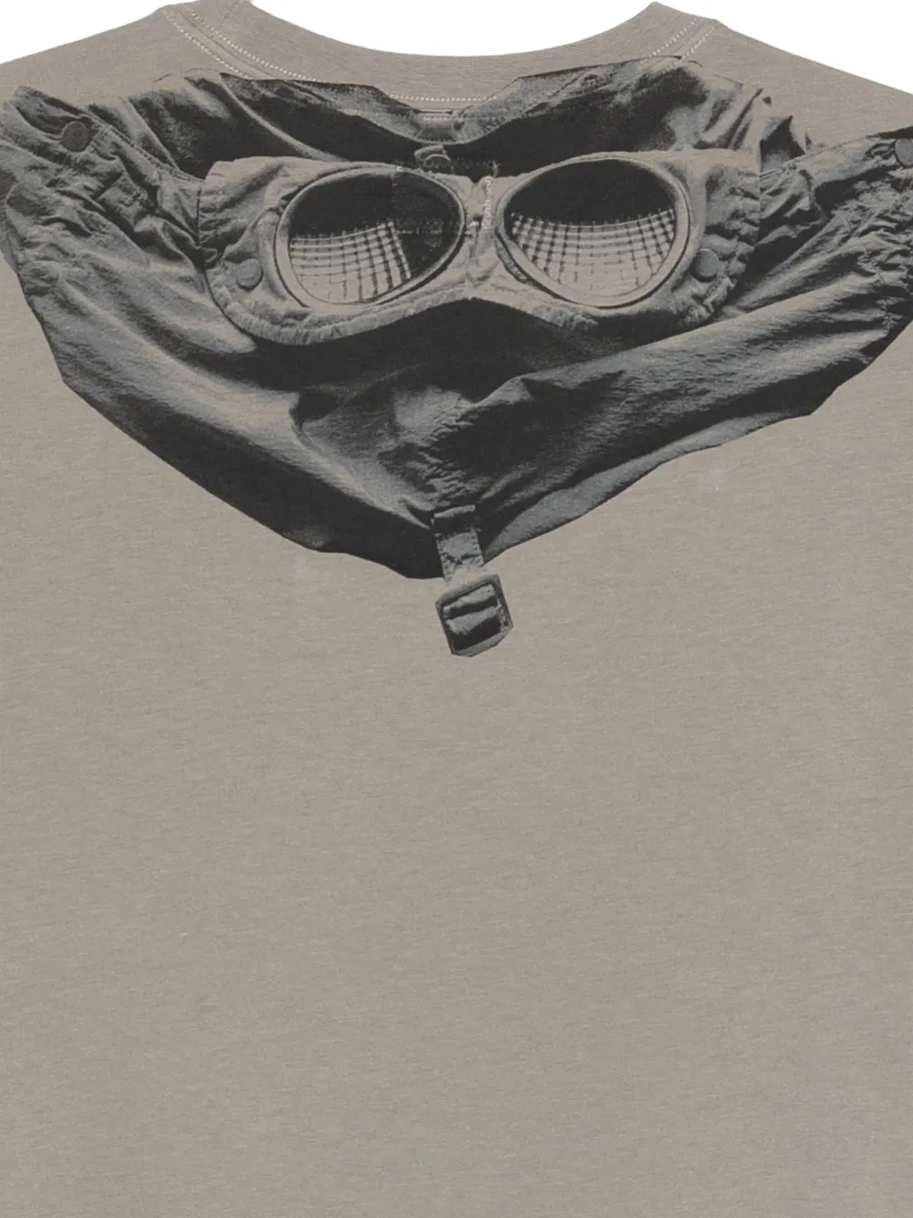 C.P. Company Katoenen T-shirt met logoprint Grijs