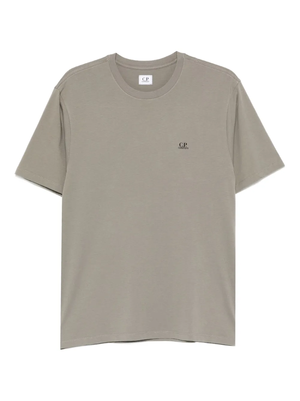 C.P. Company logo-print cotton T-shirt | Grey | Image 1