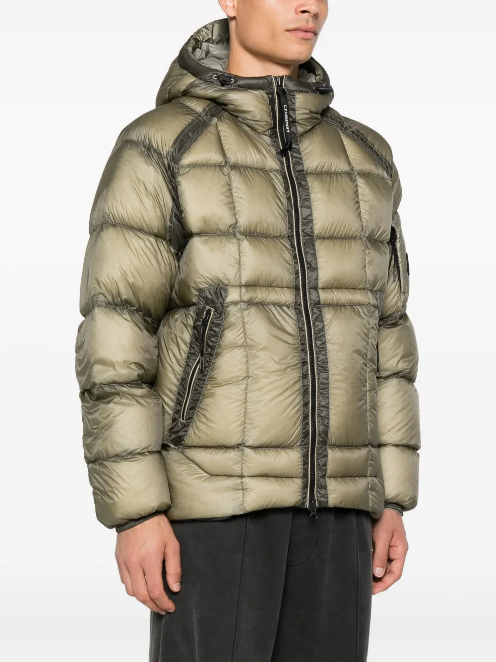 C.P. Company Jack met capuchon Groen