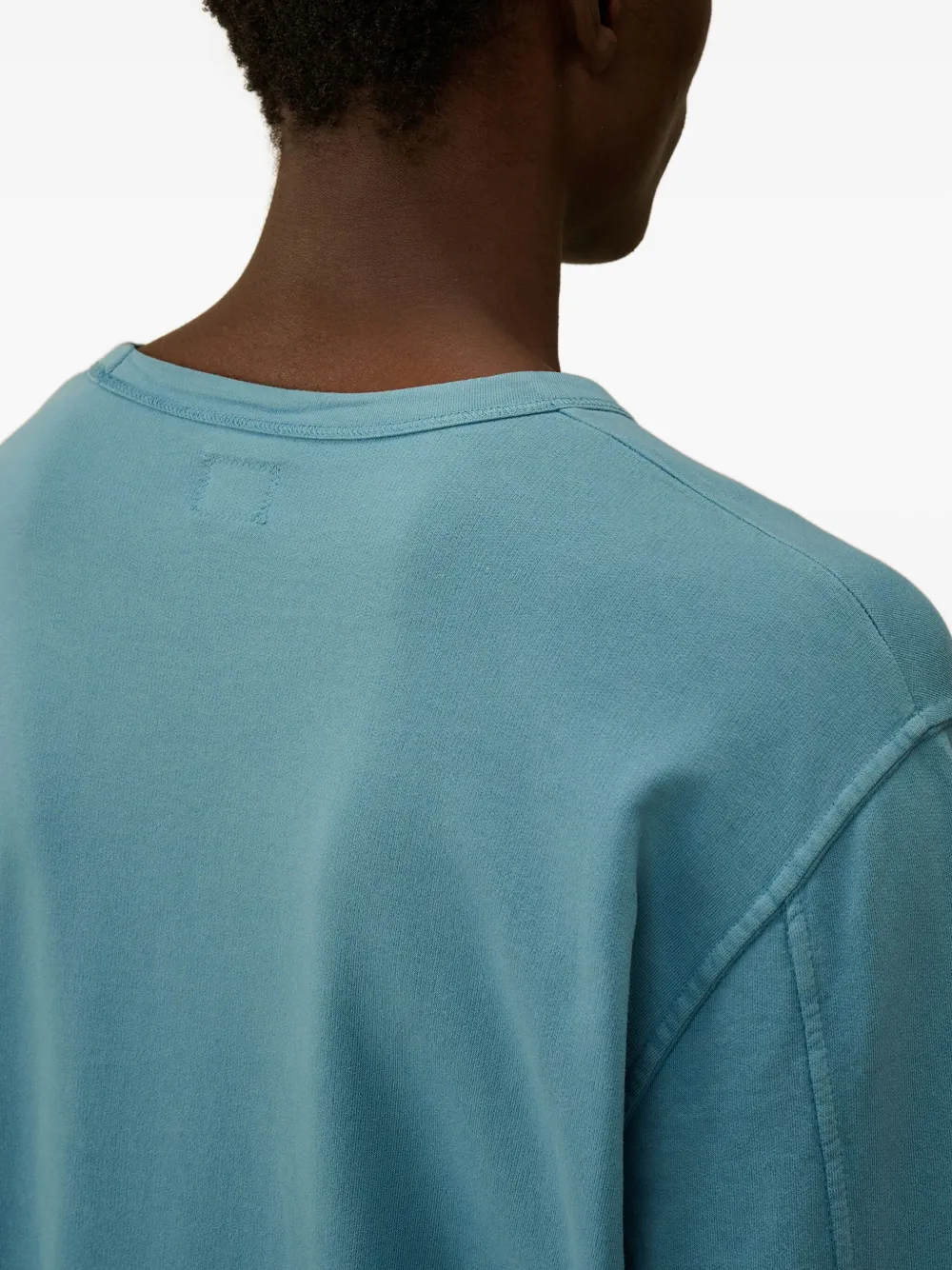 C.P. Company Sweater met Lens-detail Blauw