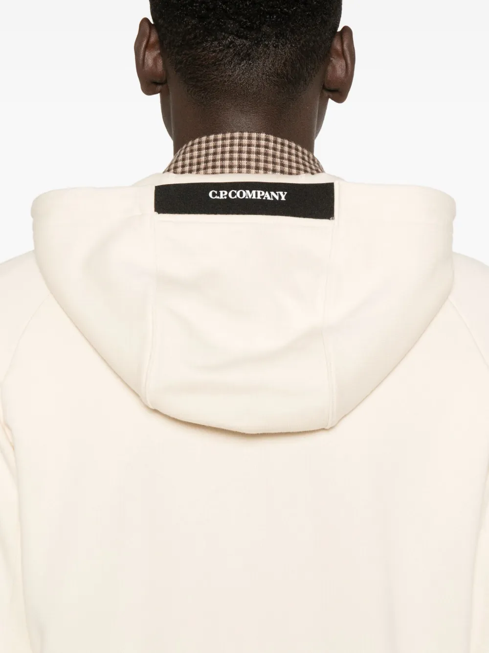 C.P. Company Hoodie met rits Beige