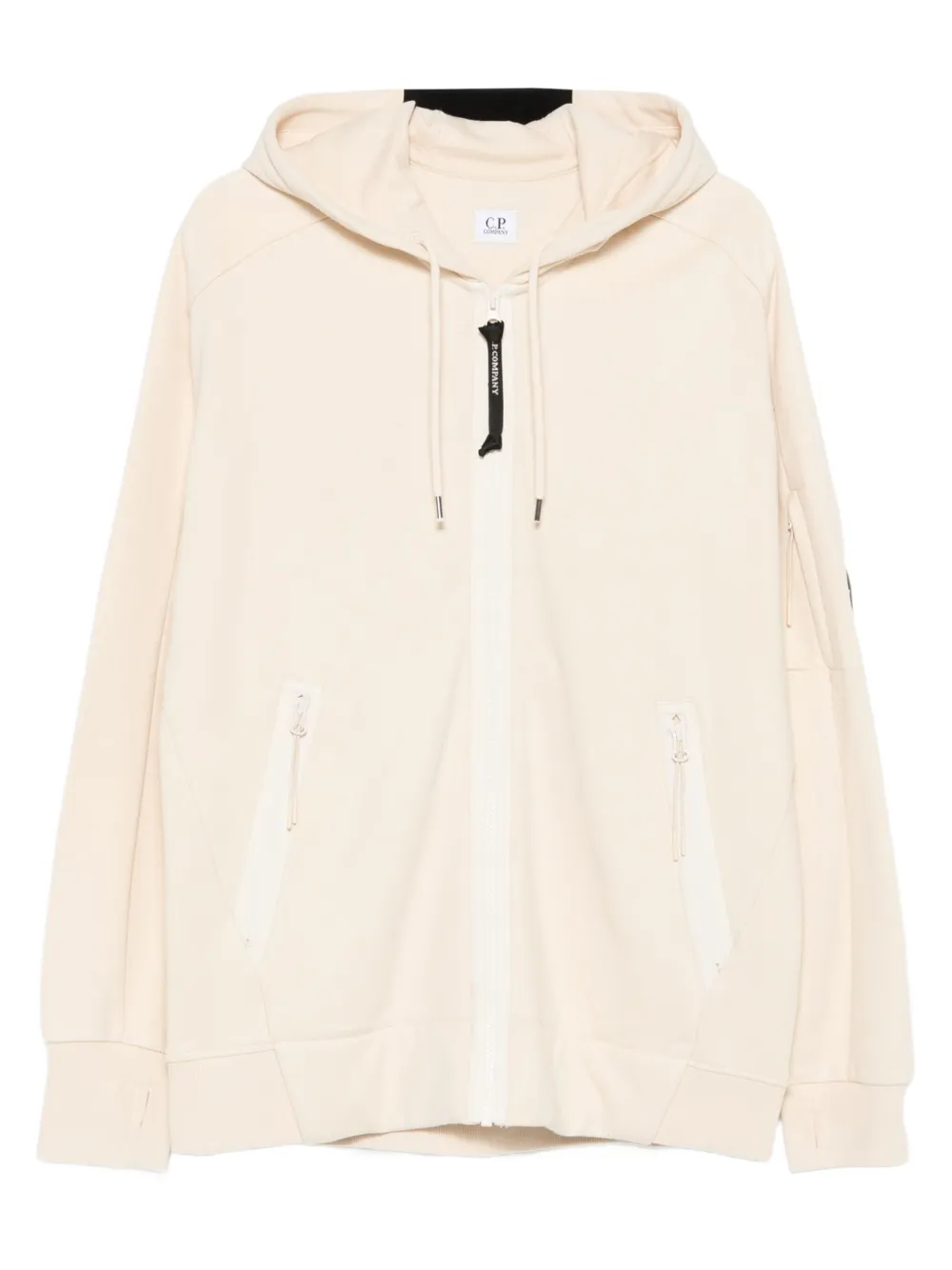 C.P. Company zip-up hoodie | Neutrals | Image 1