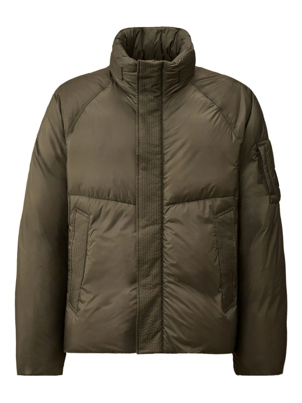 C.P. Company Lens-detail puffer jacket | Grey | Image 1