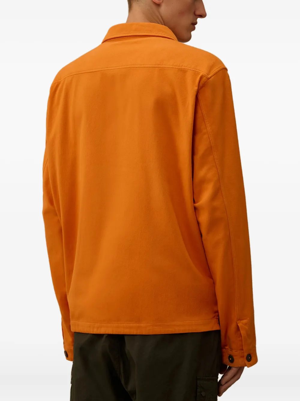 C.P. Company Jack met Lens-zak Oranje