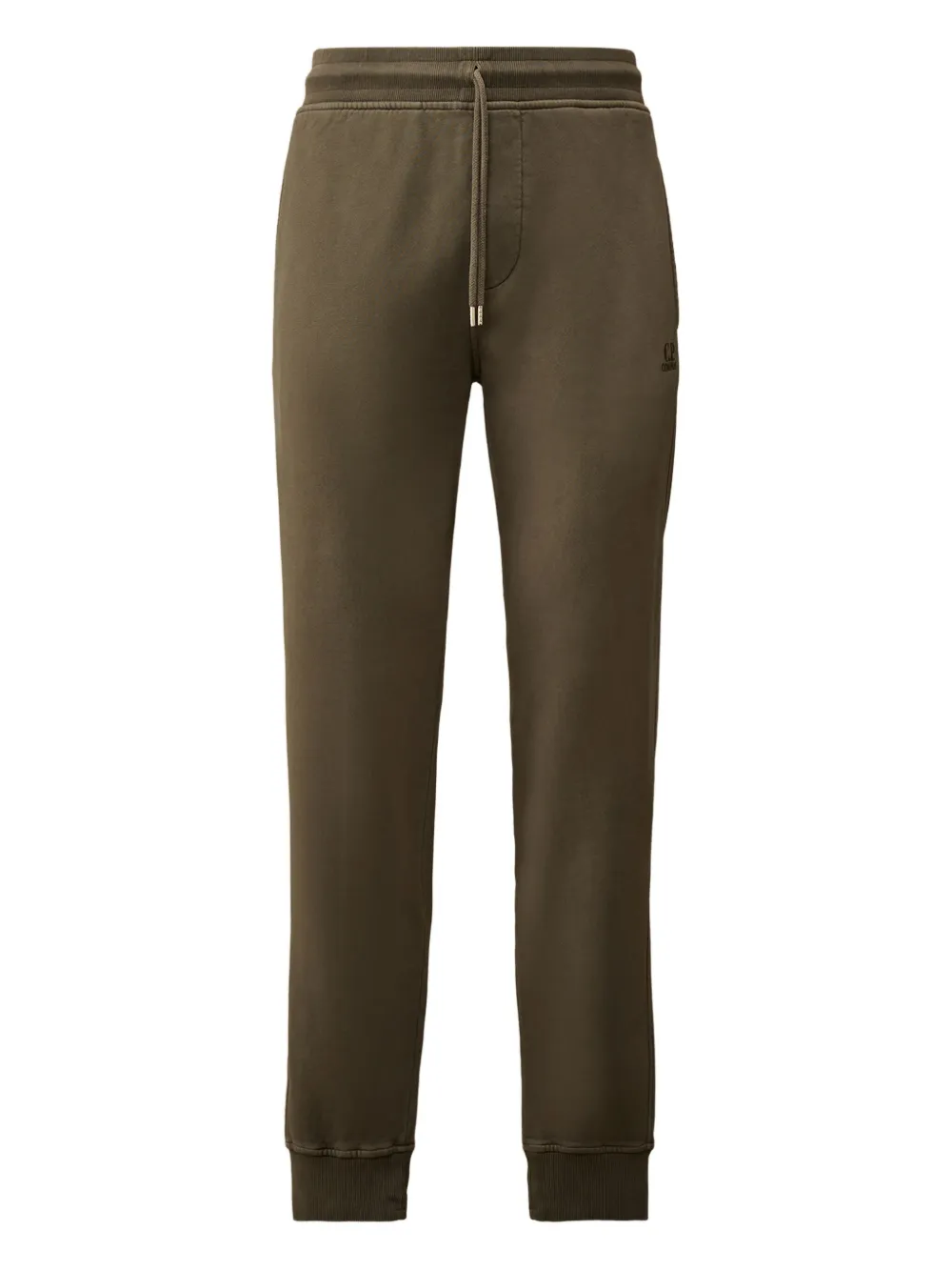C.P. Company logo-embroidered drawstring track pants Bruin