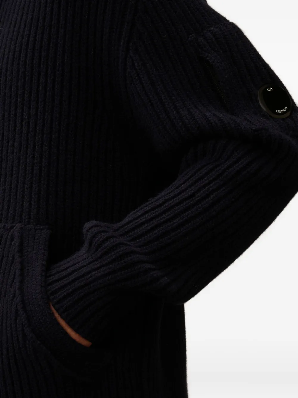 C.P. Company Trui met knoopsluiting Blauw