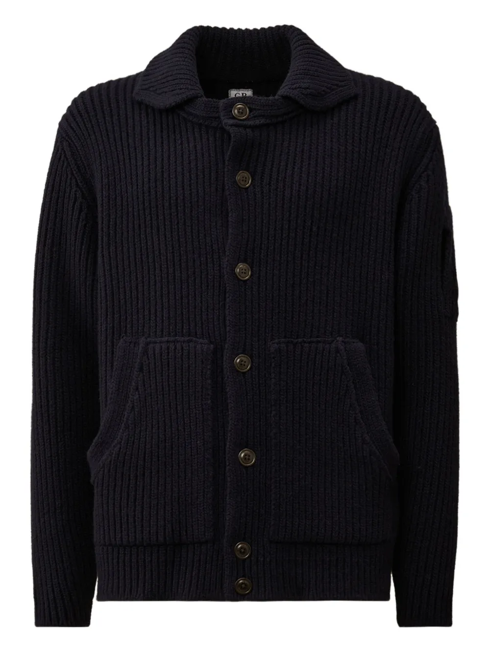 C.P. Company button-fastening sweater | Blue | Image 1