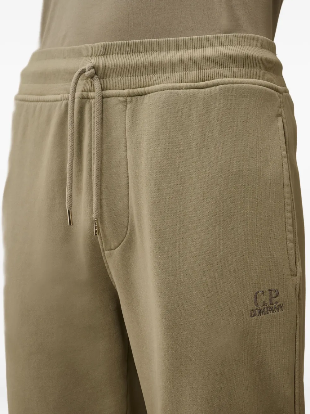 C.P. Company drawstring-cuffed track pants Beige