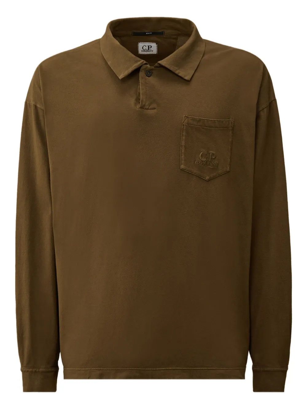 C.P. Company Poloshirt met borstzak Groen