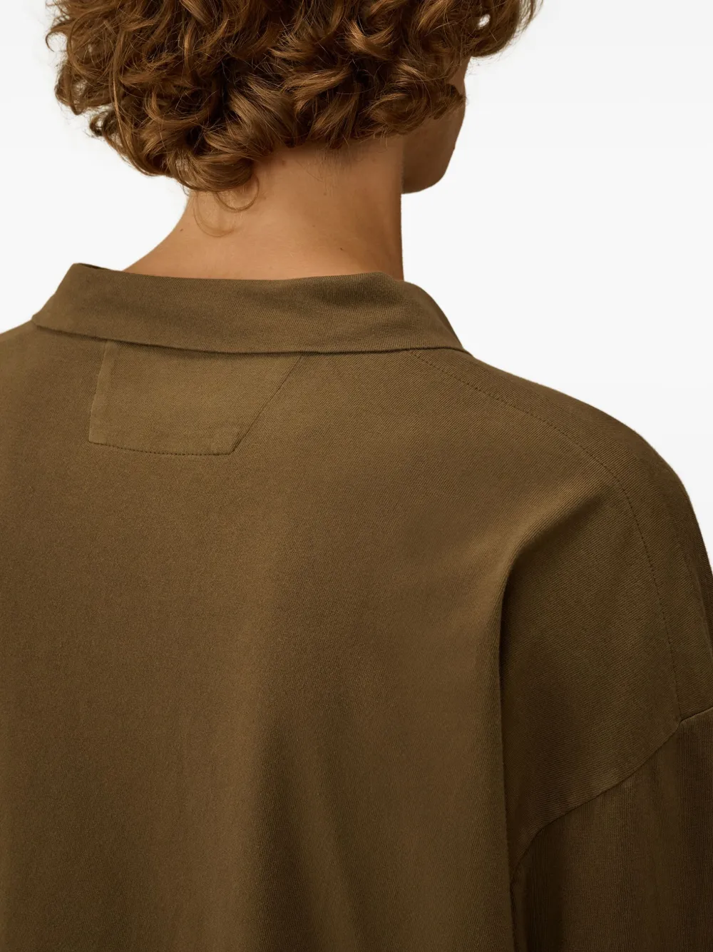 C.P. Company Poloshirt met borstzak Groen